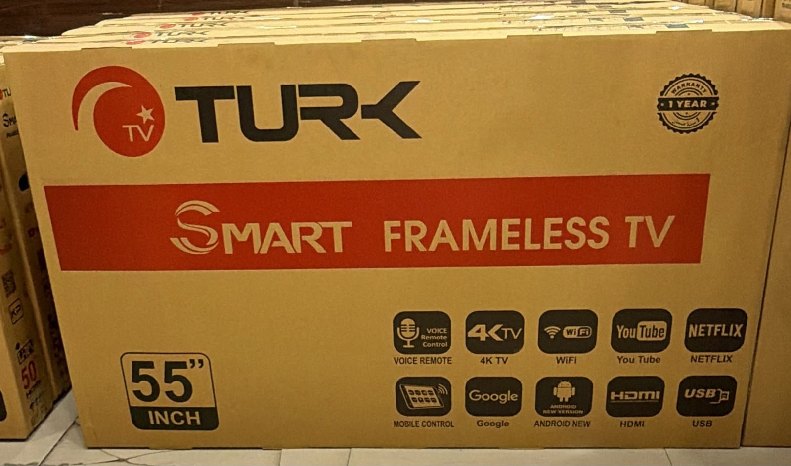 55 Smart Frameless LED Display