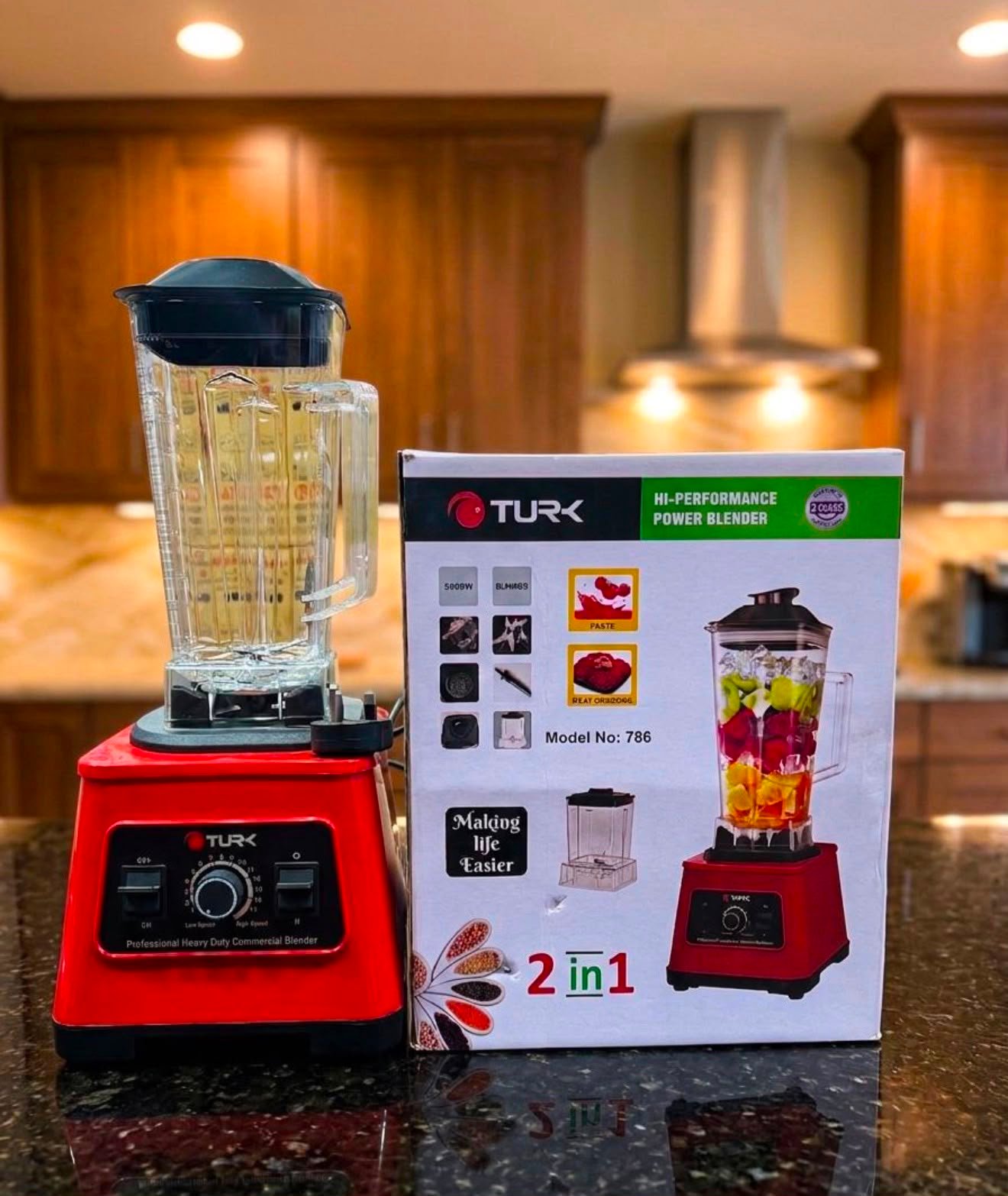 TURK High-Speed Blender and Grinder